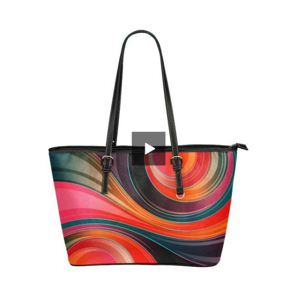 Colorful Circular Style Tote Bag 1