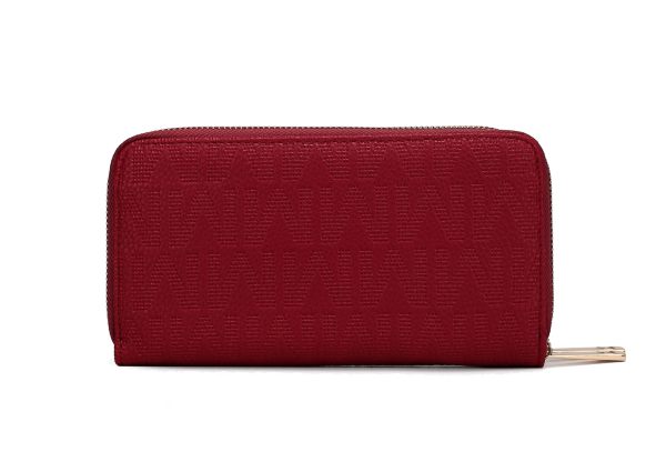 Lisbette Embossed M Signature Wallet - Image 46