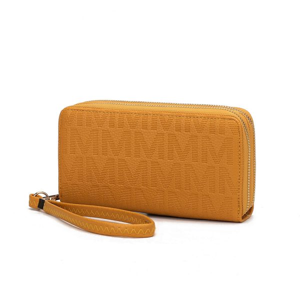 Lisbette Embossed M Signature Wallet