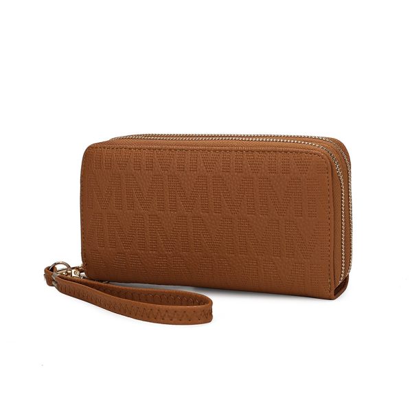 Lisbette Embossed M Signature Wallet