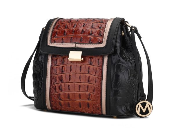 MKF Collection Jamilah Crossbody Vegan Leather Women by Mia k