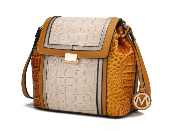 MKF Collection Jamilah Crossbody Vegan Leather Women by Mia k