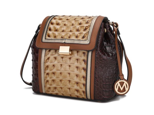 MKF Collection Jamilah Crossbody Vegan Leather Women by Mia k