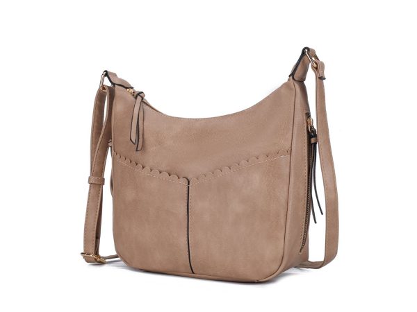 MKF Collection Valencia Vegan Leather Women's Shoulder Bag by Mia k