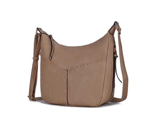 MKF Collection Valencia Vegan Leather Women's Shoulder Bag by Mia k