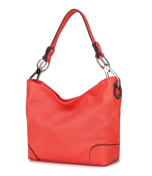 MKF Collection Emily Soft Vegan Leather Hobo Bag by Mia K