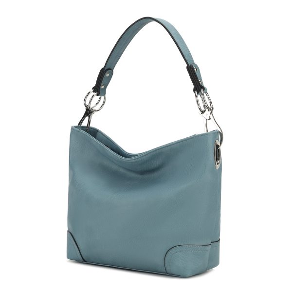 MKF Collection Emily Soft Vegan Leather Hobo Bag by Mia K