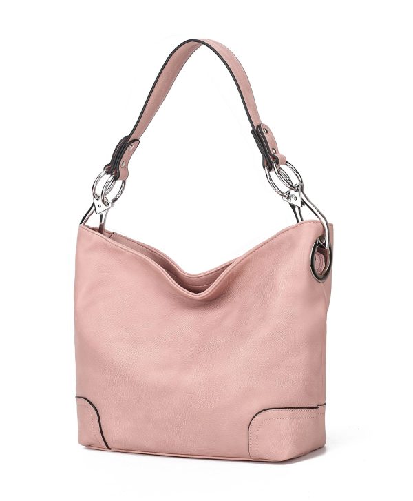 MKF Collection Emily Soft Vegan Leather Hobo Bag by Mia K