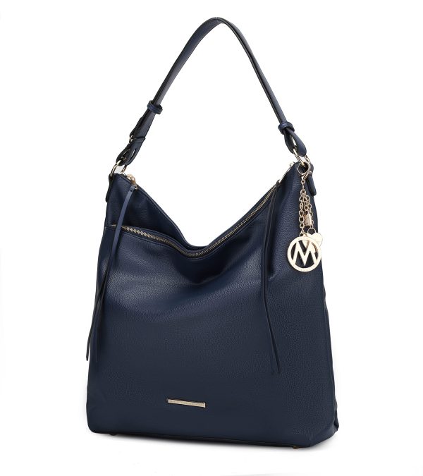 MKF Collection Elise Hobo Handbag Vegan Leather Women by Mia k