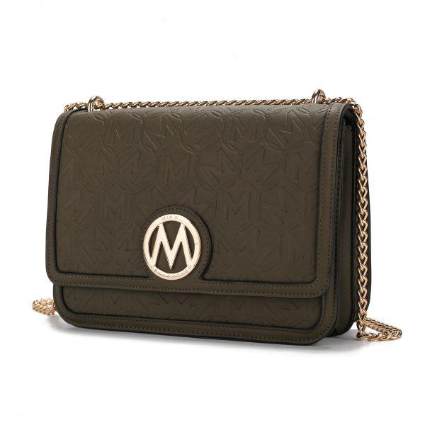 MKF Collection Amiyah Vegan Leather Women Shoulder Bag by Mia K