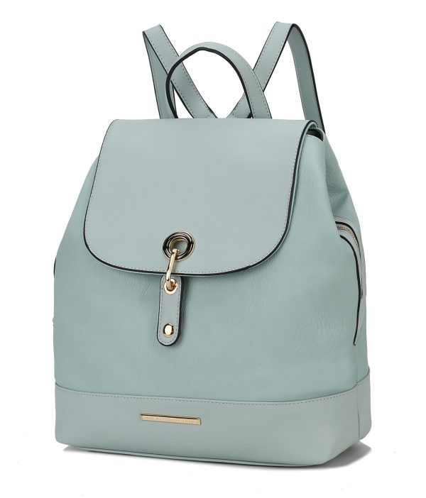 MKF Collection Laura Vegan Leather Backpack by Mia K