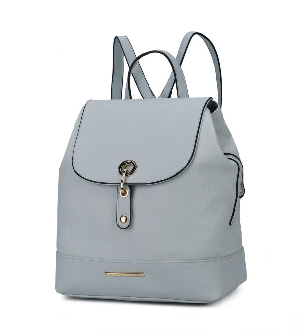 MKF Collection Laura Vegan Leather Backpack by Mia K