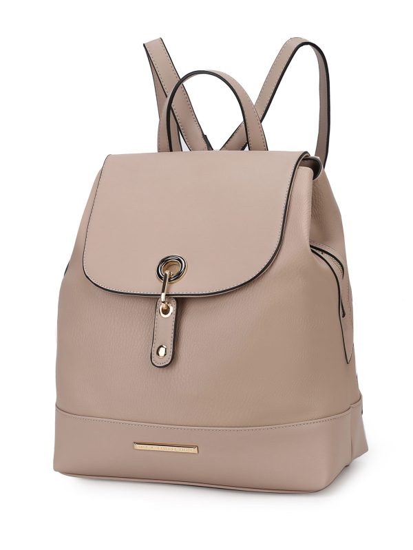 MKF Collection Laura Vegan Leather Backpack by Mia K