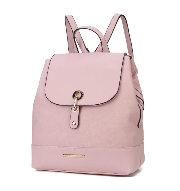 MKF Collection Laura Vegan Leather Backpack by Mia K