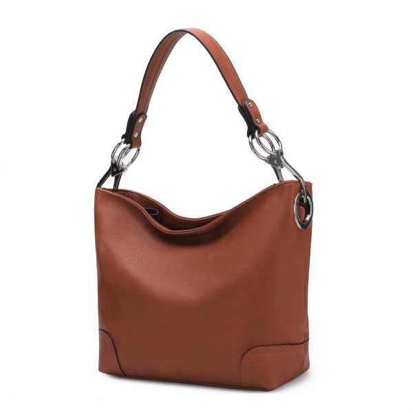 MKF Collection Emily Soft Vegan Leather Hobo Bag by Mia K