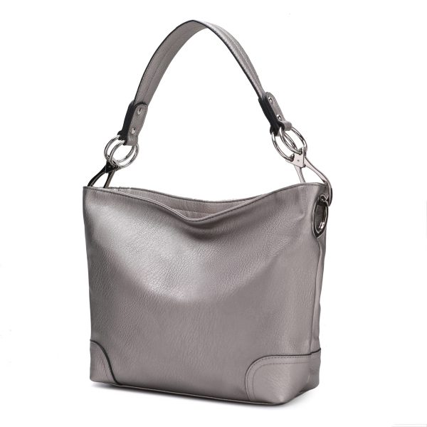 MKF Collection Emily Soft Vegan Leather Hobo Bag by Mia K