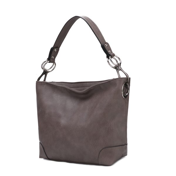 MKF Collection Emily Soft Vegan Leather Hobo Bag by Mia K