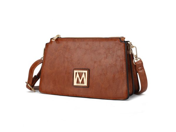 MKF Collection Domitila Vegan Leather Women Shoulder Bag by Mia k