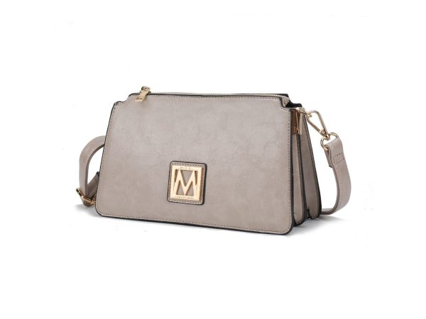 MKF Collection Domitila Vegan Leather Women Shoulder Bag by Mia k