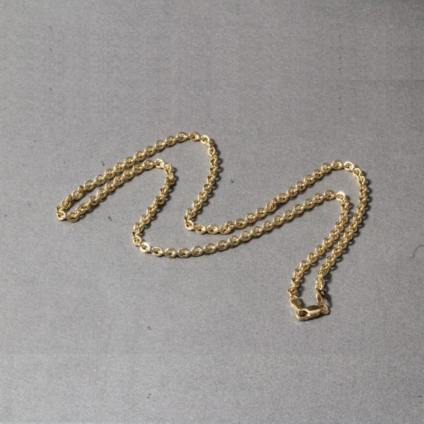 3.0mm 14k Yellow Gold Forsantina Lite Cable Link Chain - Image 5