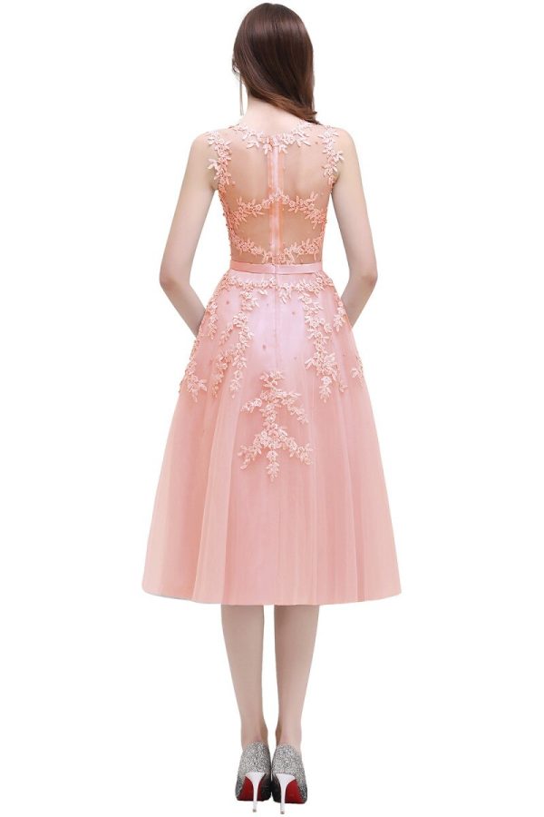 Sleeveless Lace Prom Dresses 30