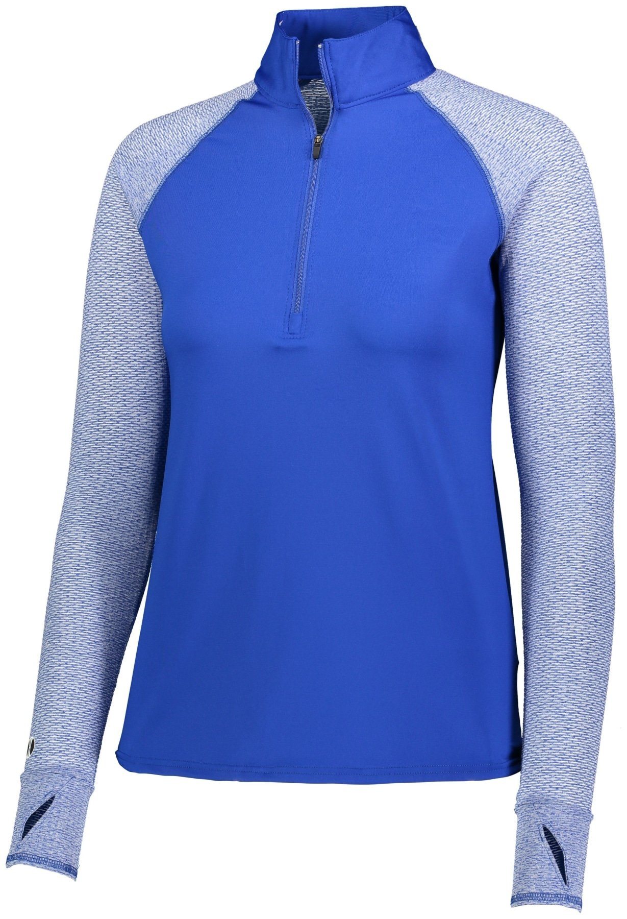 Ladies Athletic Shirt, Long Sleeve Axis 1/2 Zip Pullover 41