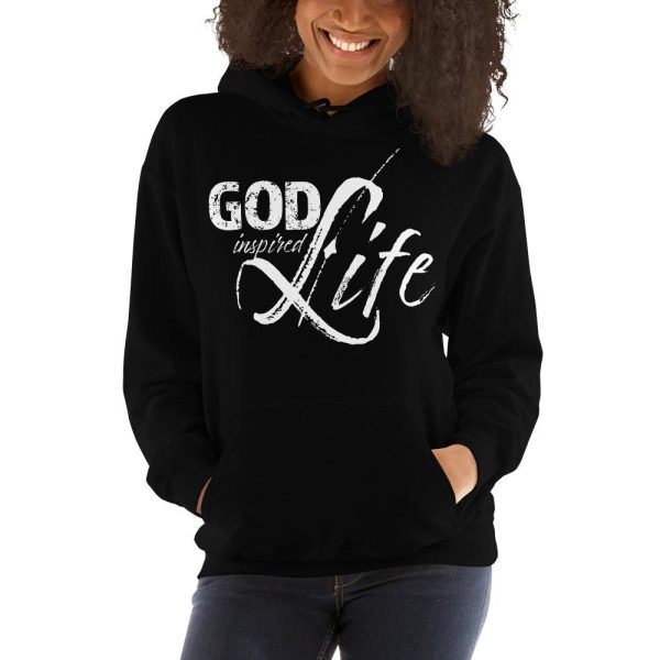 God Inspired Life Womens Hoodie 1