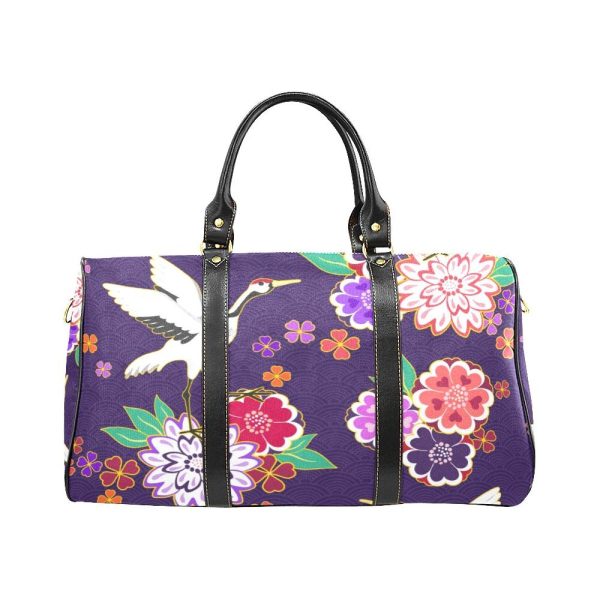 Floral Purple Style Travel Bag 1