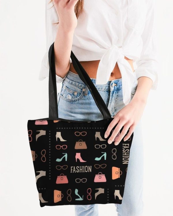 Canvas Tote Bags, Fashion Me Fabulous Style Shoulder Bag 1