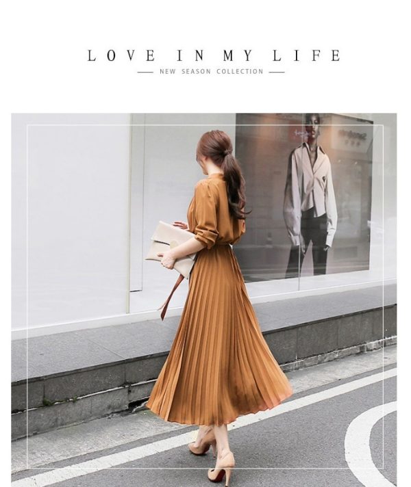 Elevate Your Style with an Elegant Chiffon Long Dress 5
