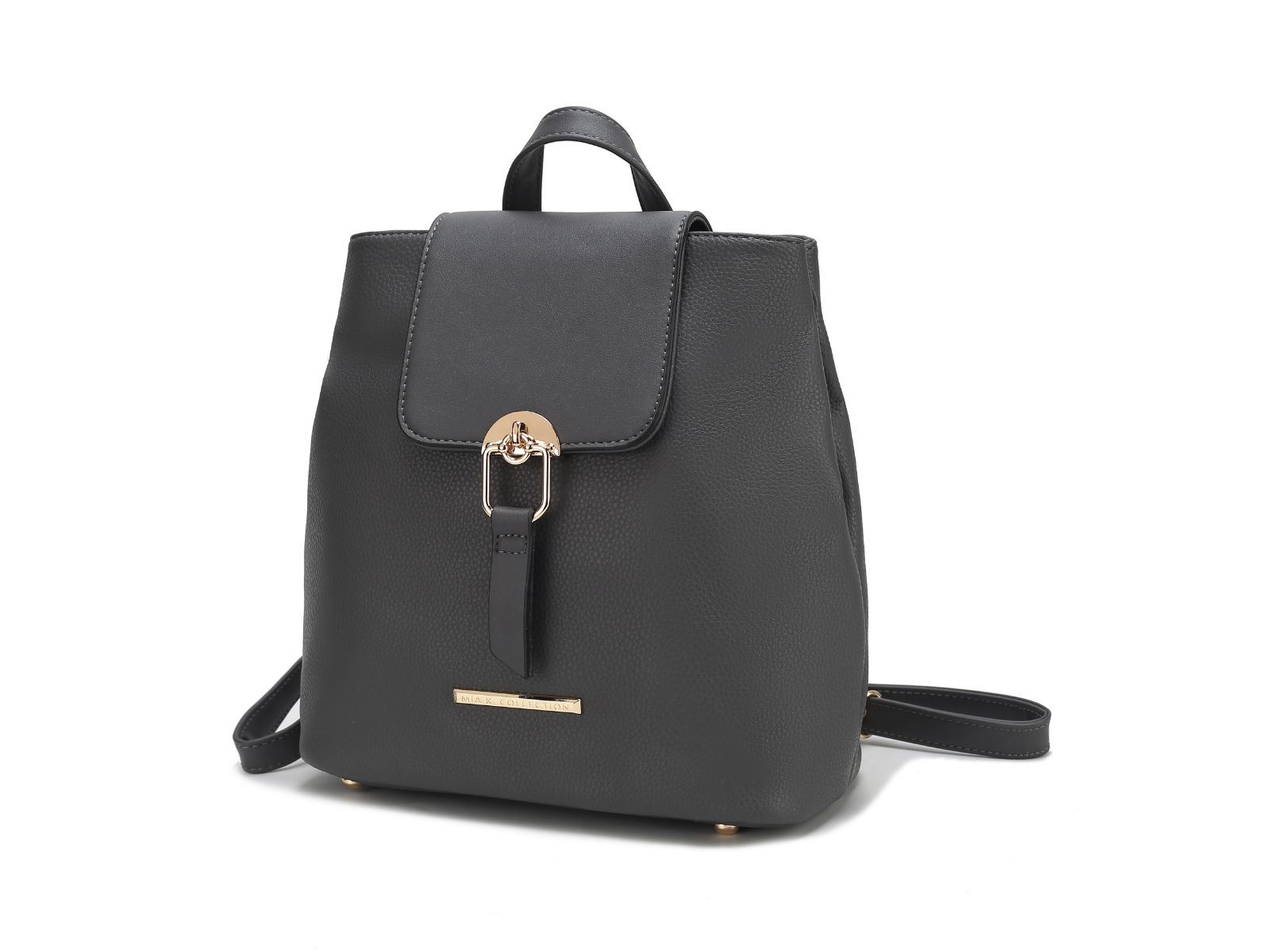 MKF Collection Ingrid Vegan Leather Women's Convertible Backpack by Mia k