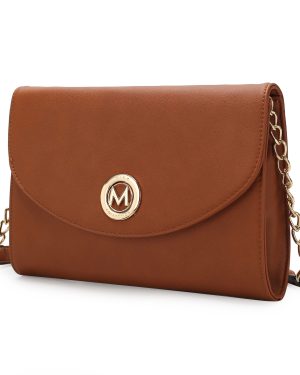 MKF Collection Andra Crossbody Handbag Vegan Leather Women by Mia K