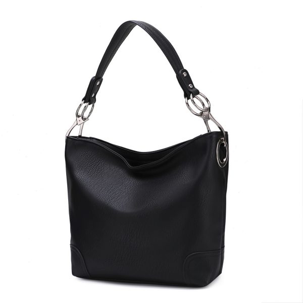 MKF Collection Emily Soft Vegan Leather Hobo Bag by Mia K