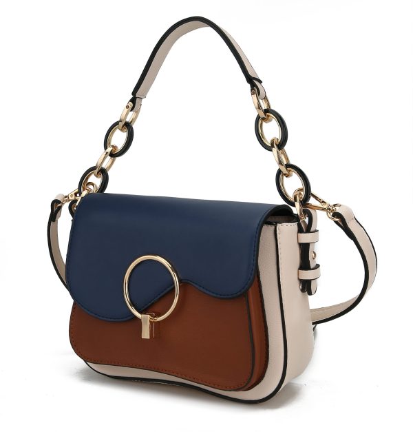 MKF Collection Fantasia Solid Crossbody Bag by Mia K