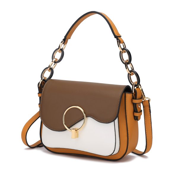 MKF Collection Fantasia Solid Crossbody Bag by Mia K