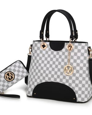 MKF Collection Gabriella Handbag with Wallet by Mia K