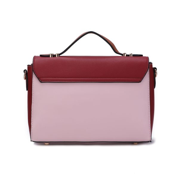 MKF Collection Zayla Color Block Vegan Leather Women Shoulder Handbag by Mia k 4
