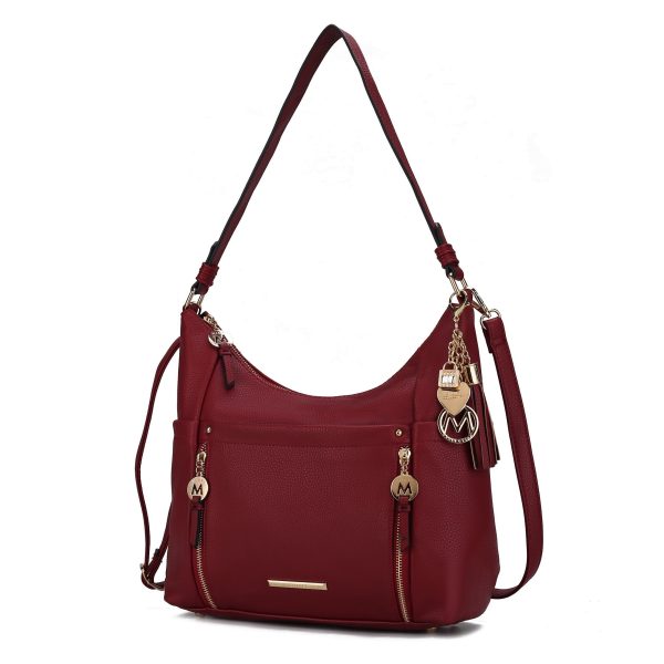 MKF Collection Ruby Vegan Leather Women Shoulder Bag by Mia K