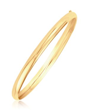 Classic Bangle in 14k Yellow Gold (5.0mm)