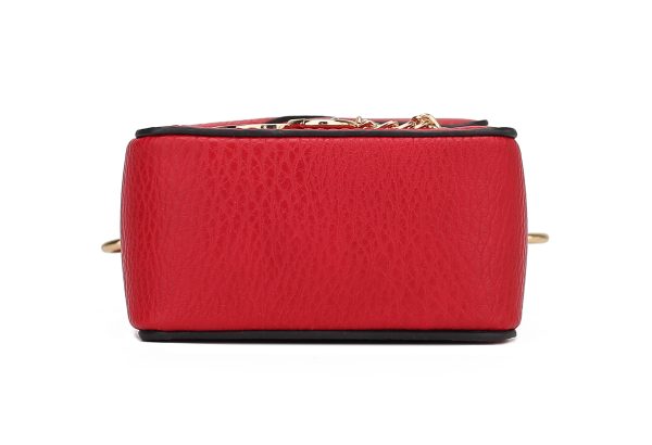 MKF Collection Hannah Crossbody Bag & Wristlet Vegan Leather For Women by Mia k 3