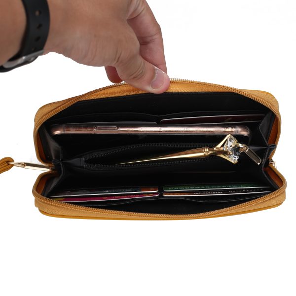 MKF Collection Juliette Shoulder Handbag with Matching Wallet Vegan Leather Women by Mia K 3